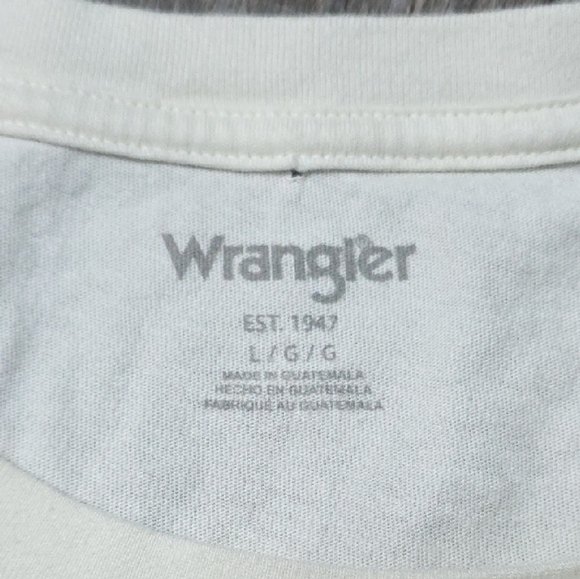 Wrangler | Women's Long Live Cowboys Graphic T-Shirt Sz Lg - Picture 2 of 7